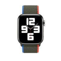 Apple origineel Sport Loop Apple Watch 42mm / 44mm / 45mm / 49mm Olive - MJG13ZM/A - thumbnail