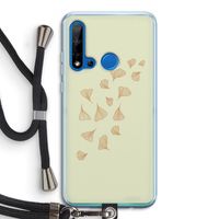 Falling Leaves: Huawei P20 Lite (2019) Transparant Hoesje met koord