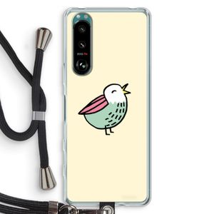Birdy: Sony Xperia 5 III Transparant Hoesje met koord