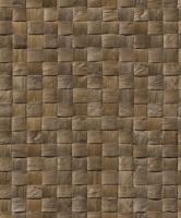 Noordwand Textura Behang met natuurlijk vlechtwerk - 1545742