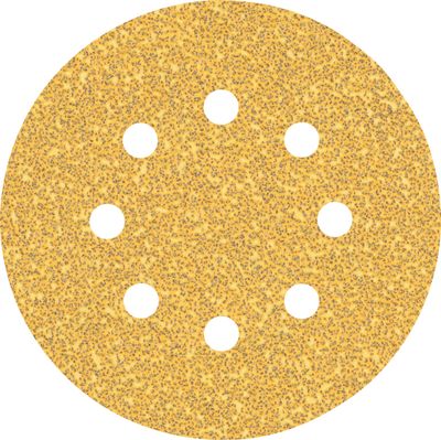 Schuurschijf 125 K40 C470 8-gats(50)