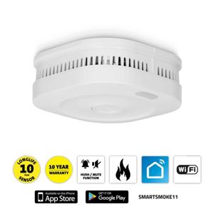 Alecto SMARTSMOKE11 Wi-Fi Slimme rookmelder - SMARTSMOKE11