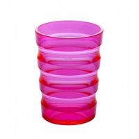 Sure-Grip drinkbeker met ribbel roze - thumbnail