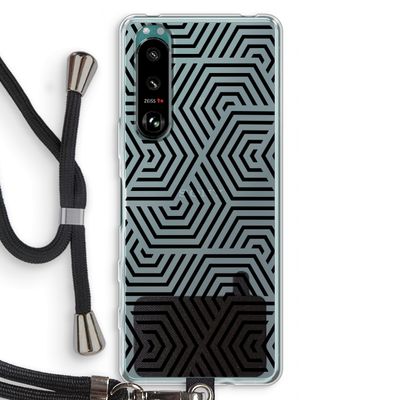 Magic pattern: Sony Xperia 5 III Transparant Hoesje met koord