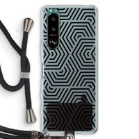 Magic pattern: Sony Xperia 5 III Transparant Hoesje met koord