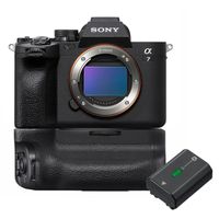 Sony Alpha A7 IV systeemcamera + VG-C4EM grip + NP-FZ100 accu - thumbnail