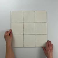 Oud Hollandse witjes Ivoor 13x13