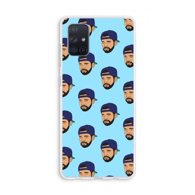 Drake Away: Galaxy A71 Transparant Hoesje