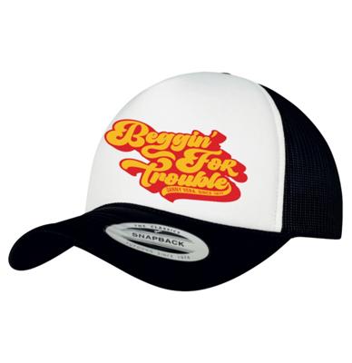 Trucker Cap / Pet Danny Vera - Beggin' For Trouble Wit/Zwart