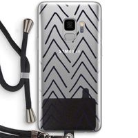 Marrakech Arrows: Samsung Galaxy S9 Transparant Hoesje met koord