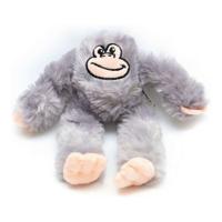 Knuffel voor honden Gloria Iwa Grijs Polyester Polypropyleen Aap