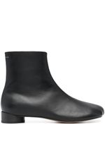 MM6 Maison Margiela bottines en cuir 30 mm - Noir