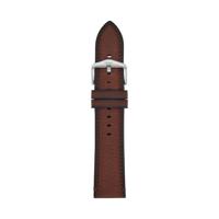 Horlogeband Fossil S221498 Leder Bruin 22mm