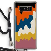 Baar A: Samsung Galaxy Note 8 Transparant Hoesje met koord