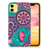 Apple iPhone 11 | Hoesje maken | Cirkels en Vlinders