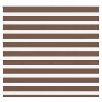 VidaXL Zebra rolgordijn 160x100 cm stofbreedte 155,9cm polyester bruin
