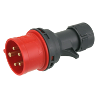 ABL Stekker Kracht | 4P-A | 16A | Twist | Rood - 01.371.36