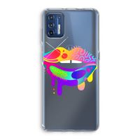 Lip Palette: Motorola Moto G9 Plus Transparant Hoesje