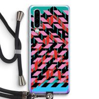 Skew Blush 2: Huawei P30 Transparant Hoesje met koord