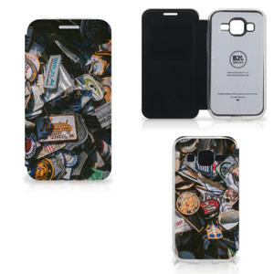 Samsung Galaxy Core Prime Telefoonhoesje met foto Badges