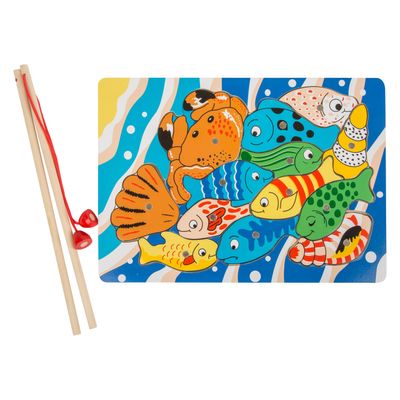 Small Foot houten vishengelspel puzzel