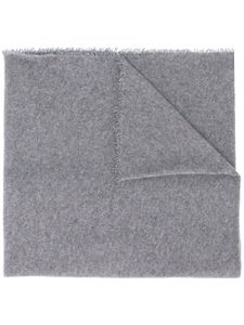 Faliero Sarti écharpe texturée classique - Gris