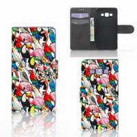 Samsung Galaxy A3 2015 Telefoonhoesje met Pasjes Birds - thumbnail