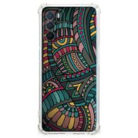 OPPO A16 | A16s | A54s Doorzichtige Silicone Hoesje Aztec