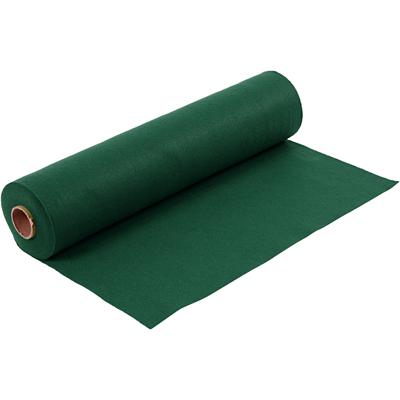 Creativ Company Hobbyvilt, b: 45 cm, dikte 1,5-2 mm, 180-200 gr, donkergroen, 5 m/ 1 rol