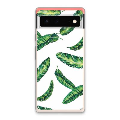 Lange bladeren: Google Pixel 6 Transparant Hoesje