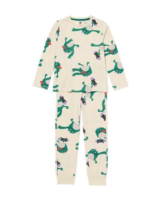 HEMA Kinderpyjama monster gebroken wit (gebroken wit)
