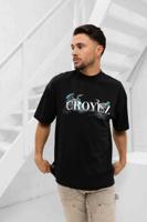 Croyez Blue Heron T-Shirt Heren Zwart - Maat M - Kleur: Zwart | Soccerfanshop