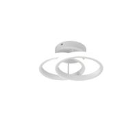Trio Witte plafondlampKasia rond design - R63531131