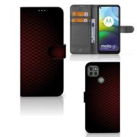 Motorola Moto G9 Power | Telefoon Hoesje | Geruit Rood