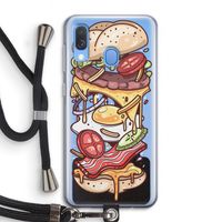 Diet Coke Please: Samsung Galaxy A40 Transparant Hoesje met koord