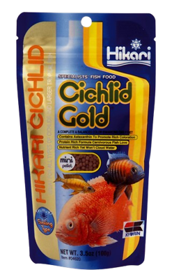 Hikari Cichlid Gold Sinking mini - 100 gram Hikari Cichlid Gold Sinking mini - 100 gram