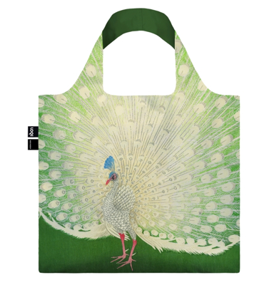 Loqi Bag Peacock by Ohara Koson Recycled