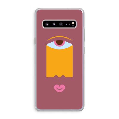Mono V: Samsung Galaxy S10 5G Transparant Hoesje