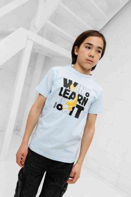 Touzani Karasugoi T-Shirt Kids Lichtblauw - Maat 140 - Kleur: Lichtblauw | Soccerfanshop