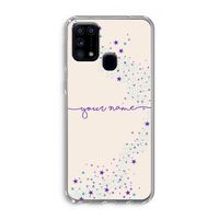 Sterren: Samsung Galaxy M31 Transparant Hoesje