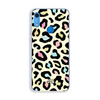 Leopard pattern: Huawei Y6s Transparant Hoesje