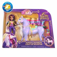 Unicorn Academy Sophia & Rainbow Light-up Wildstar speelset met licht en geluid