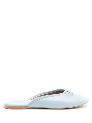 Sarah Chofakian mules Sarita en cuir - Bleu