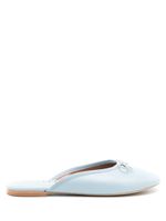 Sarah Chofakian mules Sarita en cuir - Bleu