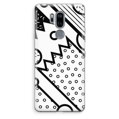 Pop Art #4: LG G7 Thinq Transparant Hoesje