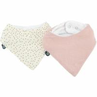 Slabbetjesset Domiva Licht Roze Katoen 2 Onderdelen (2 Stuks)