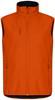 Clique 0200911 Classic Softshell Vest - Diep Oranje - XS