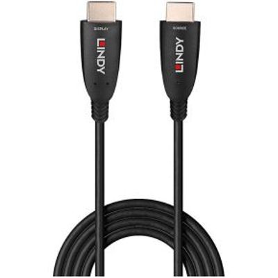 Lindy 38515 HDMI kabel 50 m HDMI Type A (Standaard) Zwart