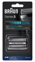 Braun cassette zwart series 3 Scheerhoofden Zilver Braun cassette zwart series 3 Scheerhoofden Zilver