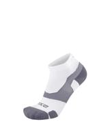 2XU Vectr Light Cushion 1/4 Crew hardloopsokken White/Grey unisex